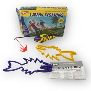 Vintage Lawn Fishing Outdoor Yard Game 1998 Wham-O Preowned Used